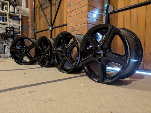 Alloy wheels black - 5, spoke